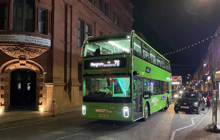 First Bristol Yutong U11DD 30092 Westbus
